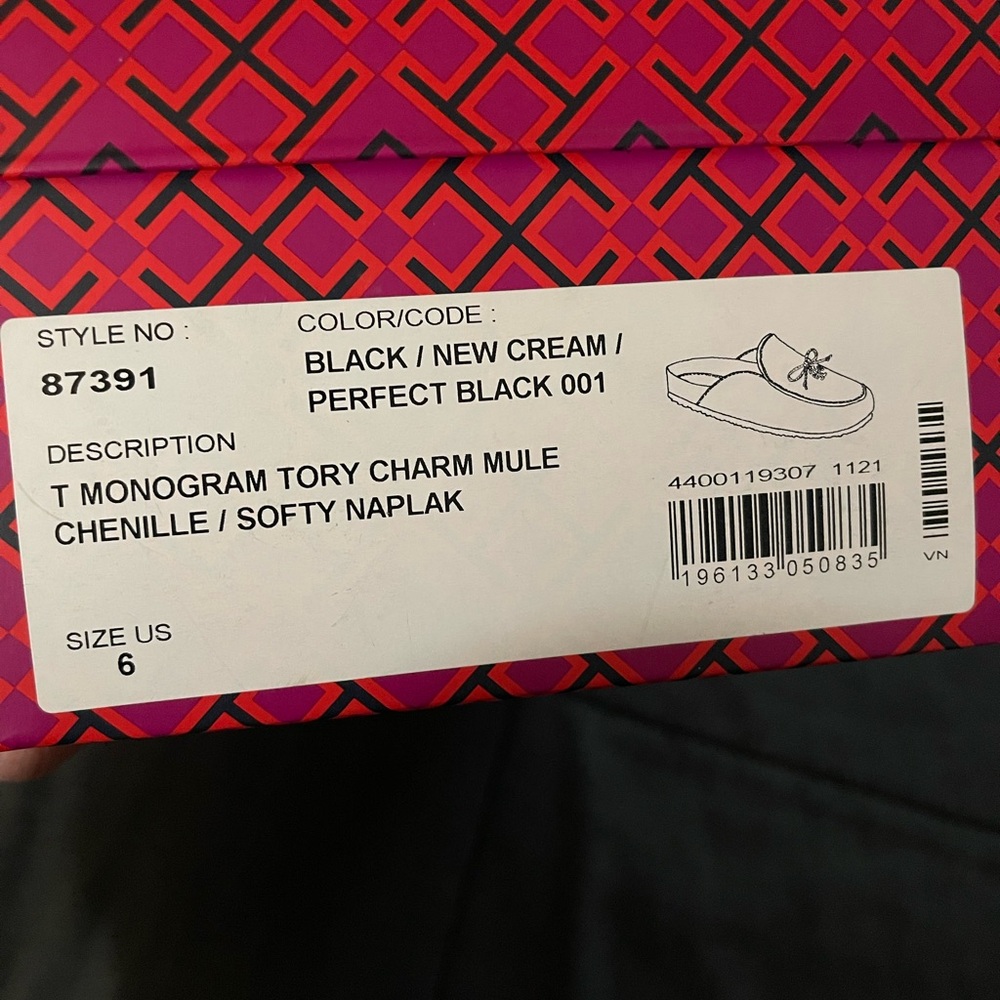 Tory Burch Loafers/mules size 6 - Picture 2 of 3